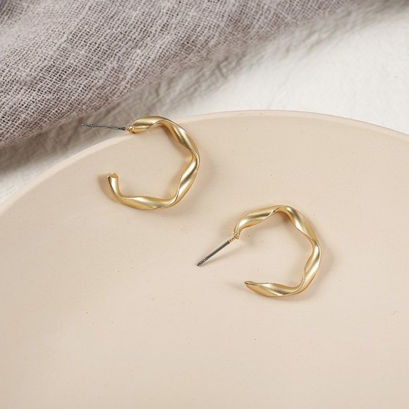 Jewelry - (BI) twisted earrings